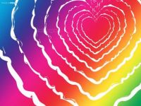 rainbow hearts