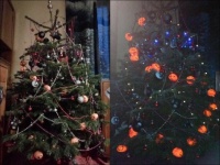 ...Kájův vánoční stromek přímo PEKELNÝ...:-)))...Charles´Christmas Tree Straight Really INFERNAL...:-)))...