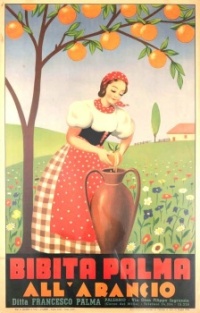 Themes Vintage illustrations/pictures - Bibita Palma Poster