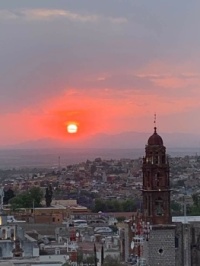 Beautiful Sunset in San Miguel Allende