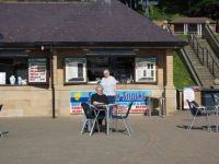 Refreshment hut Filey Beach