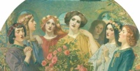 John Duncan (1866-1945) - Hymn to the Rose - (Detail)