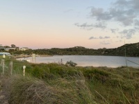 Moore River at dusk.