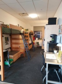 UO dorm room