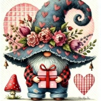 VALENTINE GNOME