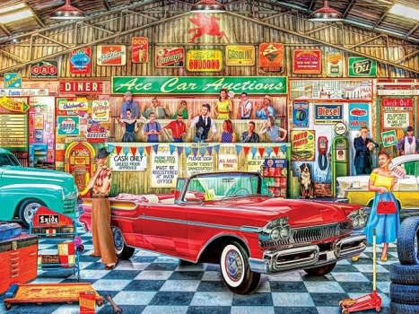 Solve Ace Car Auctions jigsaw puzzle online with 99 pieces