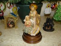 Vintage Nativity Music Box