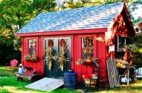 A garden shed