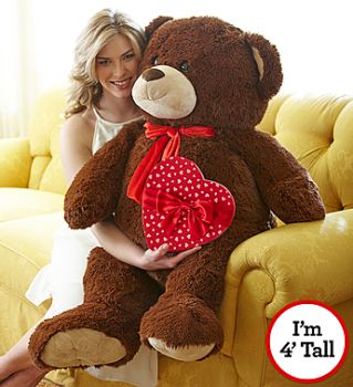 giant valentines day bear