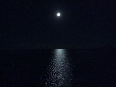 Moonlight on the Aegean