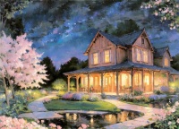 Nighttime, resizable 12 to 500 pieces