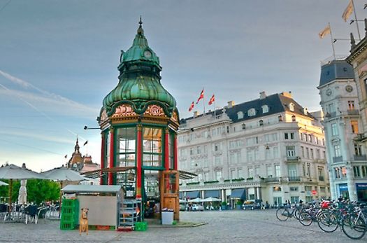 town square Copenhagen Denmark
