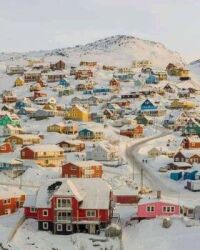 Colorful Houses of Greenland