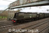 34067 tangmere.photo taken by a friend near euxton this afternoon.26th january.2012