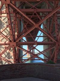Under the Golden Gate Bridge