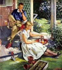 Time out in the planting