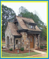 Stonewater Creek Guardhouse, Lee Ryfun Architect, Georgia
