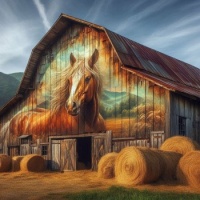 Painted barn