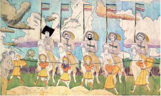Solve The Vivian Girls by Henry Darger jigsaw puzzle