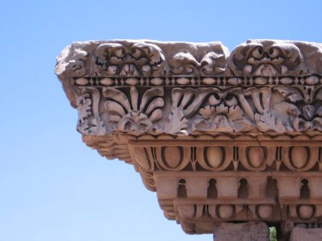 Roman ruin detail