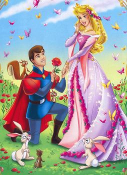 Princess Aurora and prins Philip