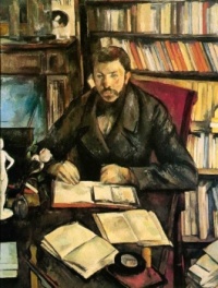 Paul Cézanne (French, 1839–1906), Gustave Geffroy (ca 1895/96)