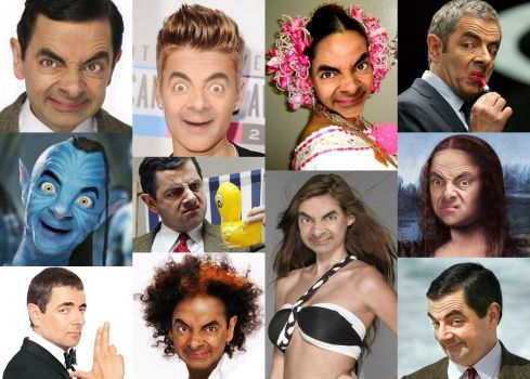 Solve Mr Bean jigsaw puzzle online with 70 pieces