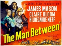 THE MAN BETWEEN - 1953 MOVIE POSTER - JAMES MASON, CLAIRE BLOOM, HILDEGARDE NEFF