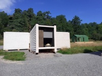 Mini-size houses 1, exhibition in Fiskars 2022