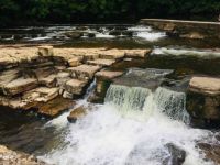 River Swale at Richmond, North Yorkshire, England