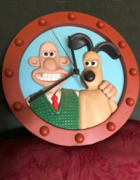 Wallace and Gromit clock