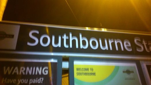 Southbourne Station Sign