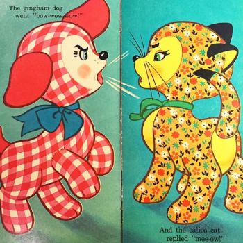 Jigsaw Puzzle | The Gingham Dog and the Calico Cat Book | 25 pieces