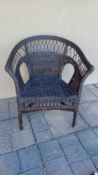 Old Wicker Chair