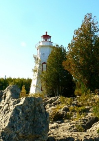 Lighthouse at Tobermory, Ontario, Canada