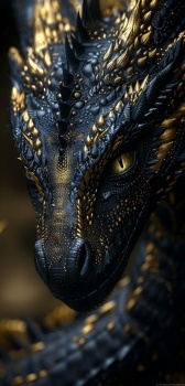 Golden dragon - beautiful artwork