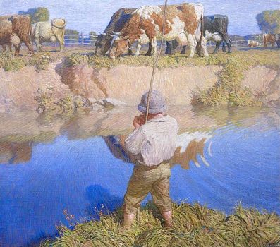 September Afternoon, 1916, N. C. Wyeth (1882-1945)