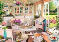 "The Tea Shed" - art