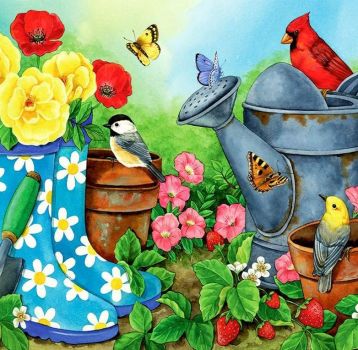 Solve Spring jigsaw puzzle online with 64 pieces