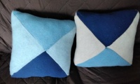 2 pillows I made