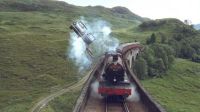 The Hogwarts Express and the flying Anglia