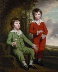 Thomas Beach, Portrait of the Children of Charles Blair, 1769