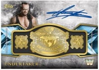 WWE Undertaker Belt card