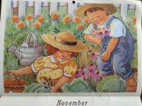 "Back Home" calendar November 1995, part II