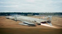 RAF Phantom on takeoff.