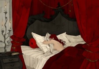 livia sleeping by Abigail Larson