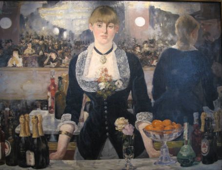 Solve Édouard Manet--A Bar at the Folies Bergère, 1882 jigsaw puzzle ...