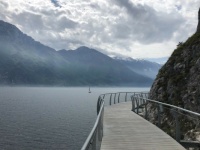 Wonderful view on Lake Garda Italy