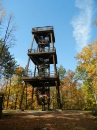 Lookout tower on Rib Mountain