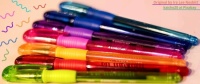 Colored pens for doodling ➰